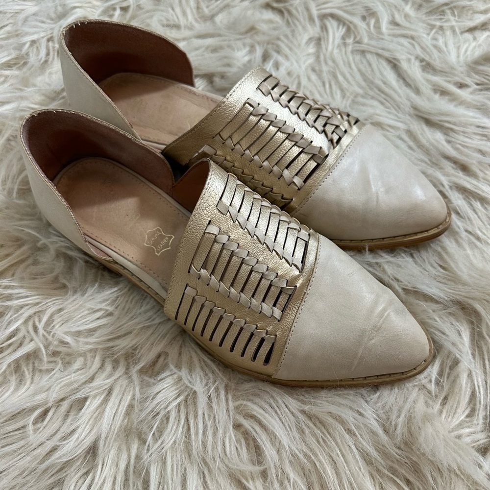 Anthropologie Mi.iM Freesia D’Orsay Leather Shoe Bootie